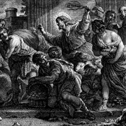 The purging of the temple